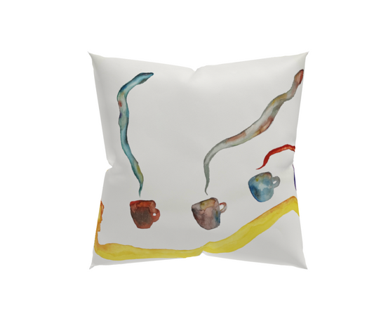 Premium Pillow: Teacups