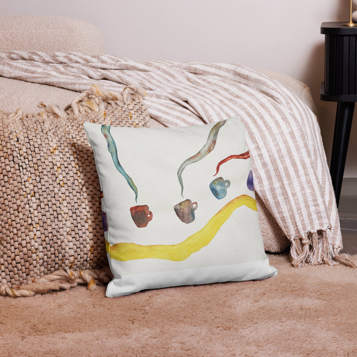 Premium Pillow: Teacups