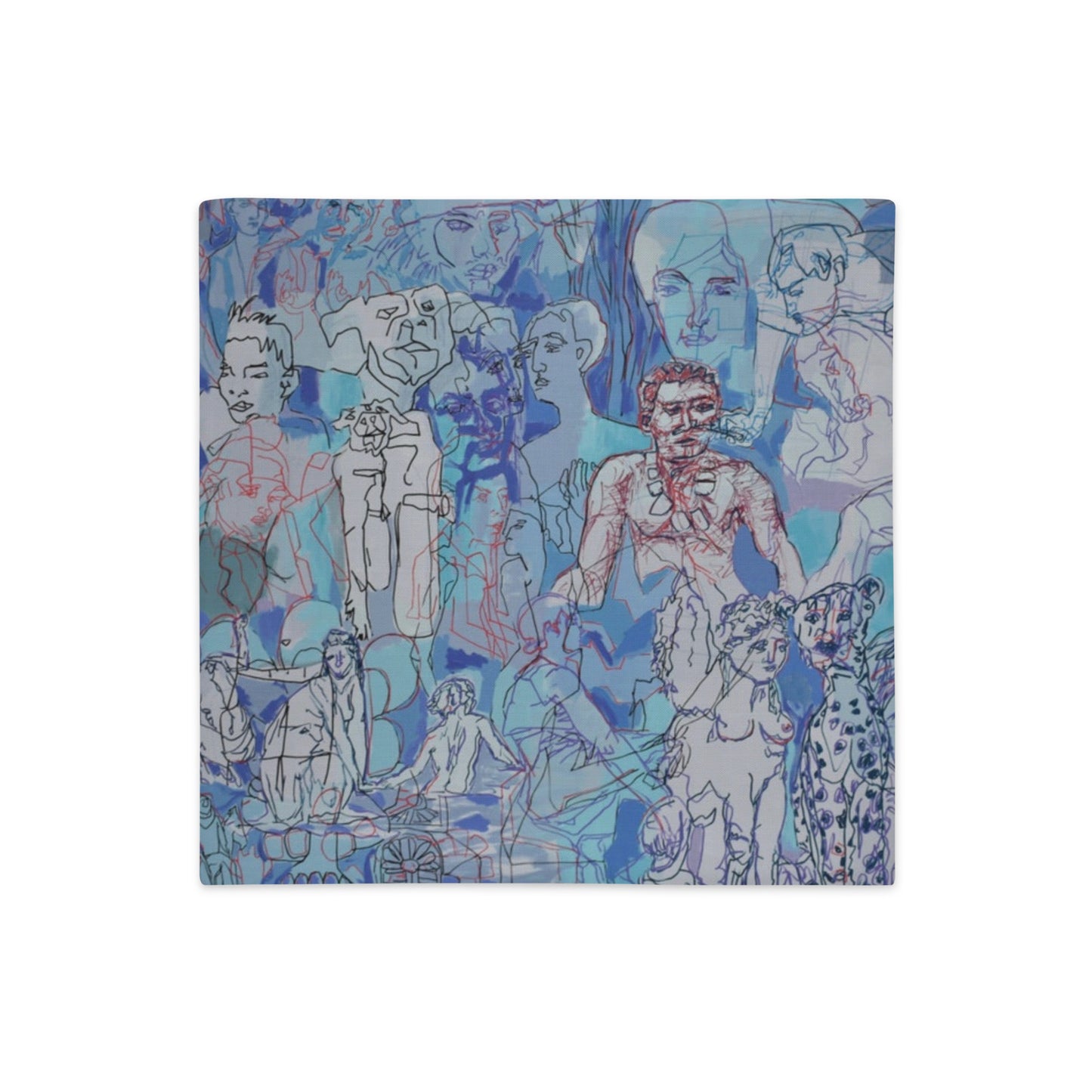 Blue Jungle Premium Pillow Case