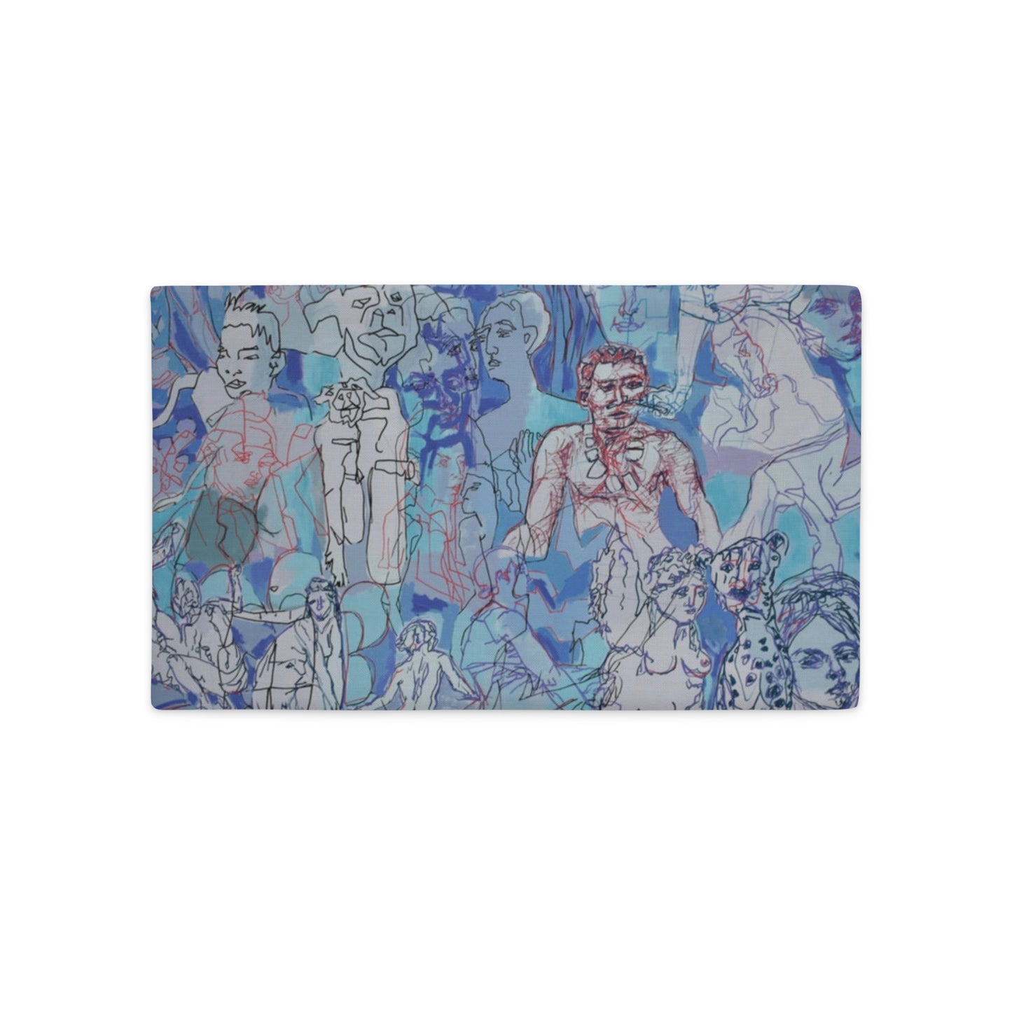 Blue Jungle Premium Pillow Case