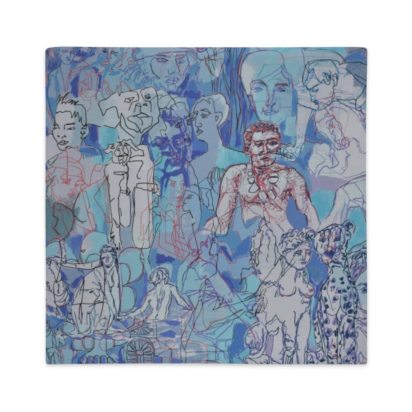 Blue Jungle Premium Pillow Case