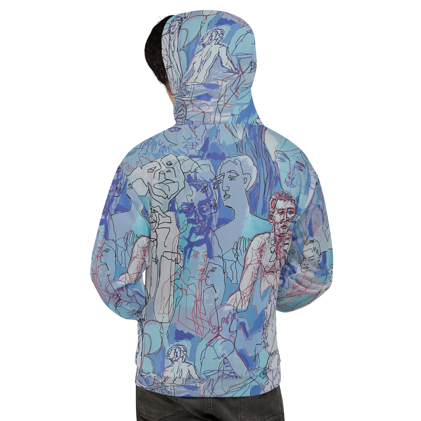 The Blue Jungle Unisex Hoodie