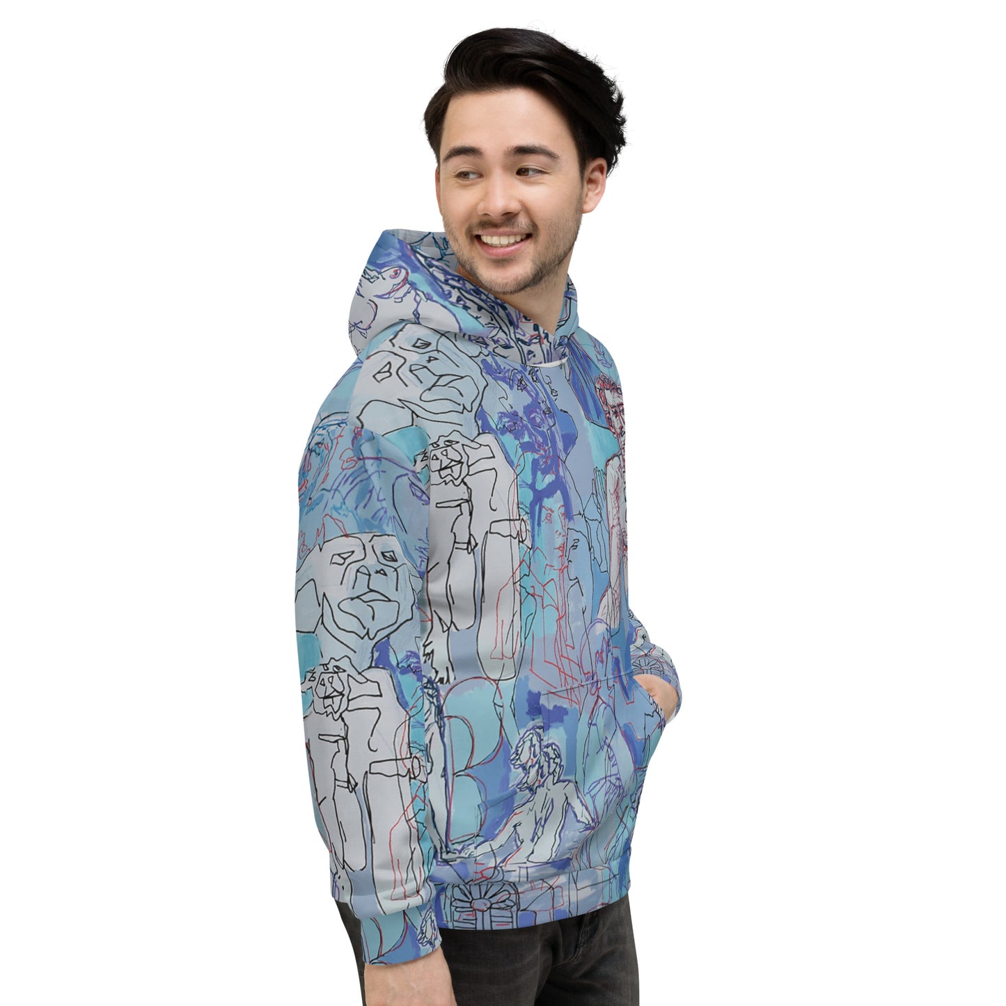 The Blue Jungle Unisex Hoodie