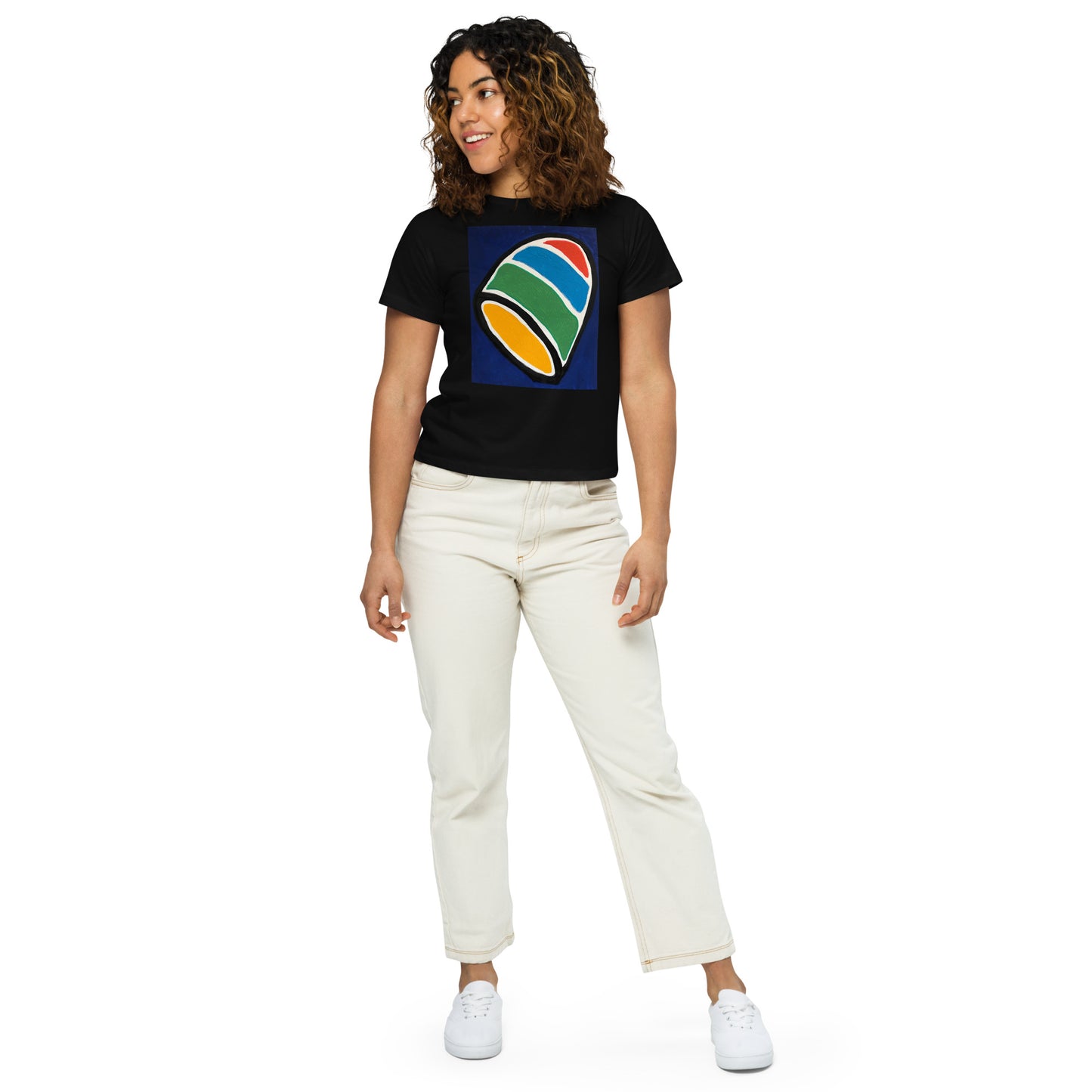 The Bullet. women’s high-waisted t-shirt