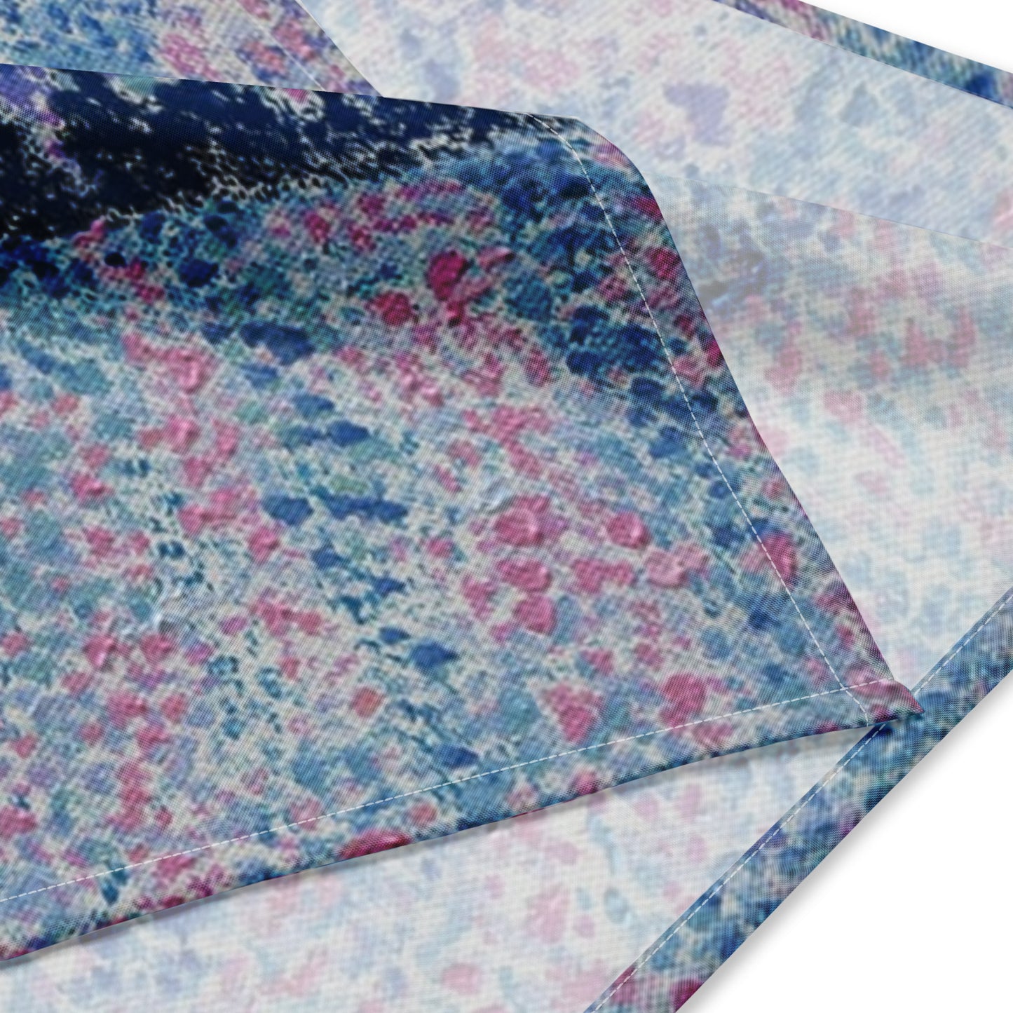 Central Park (Purple): Premium Original Art Scarf