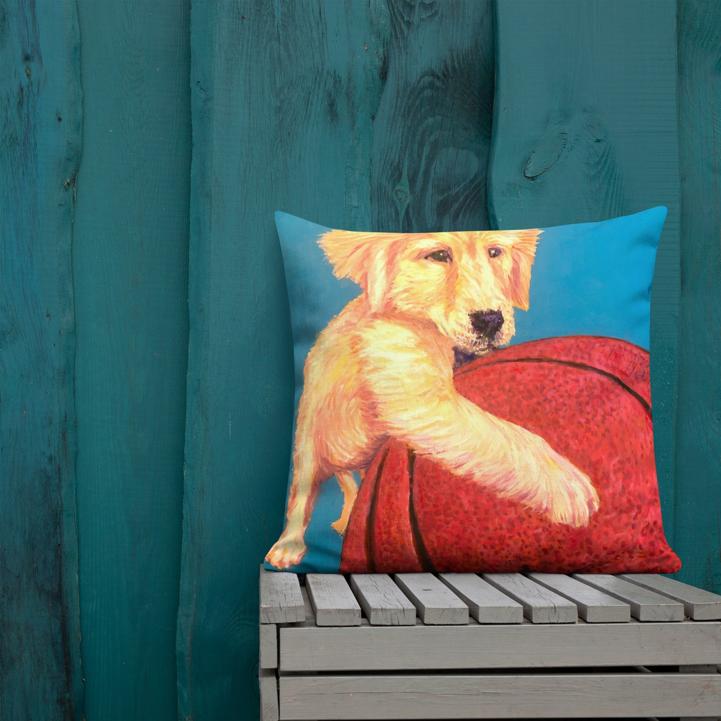 Golden Retriever: Premium Pillow Case