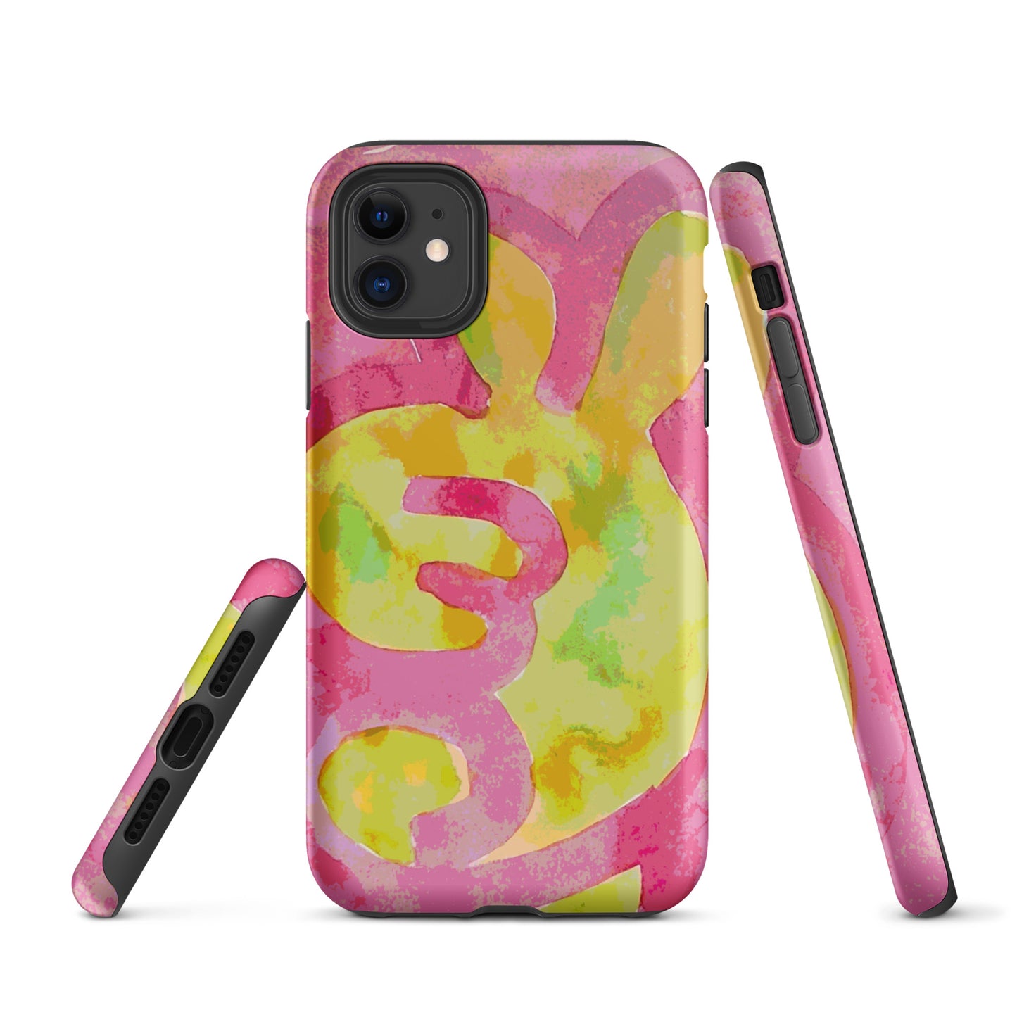 Hand Sign 3: Original Art iPhone Case