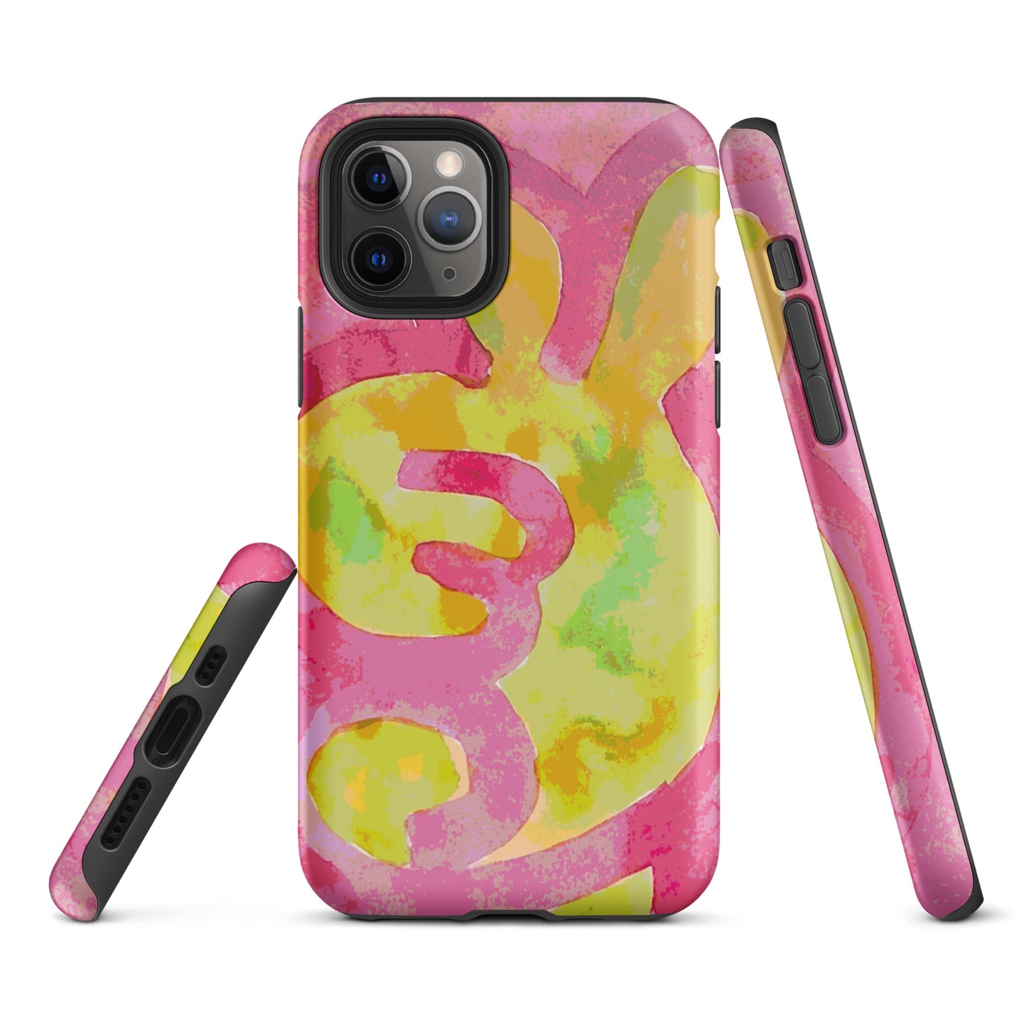 Hand Sign 3: Original Art iPhone Case