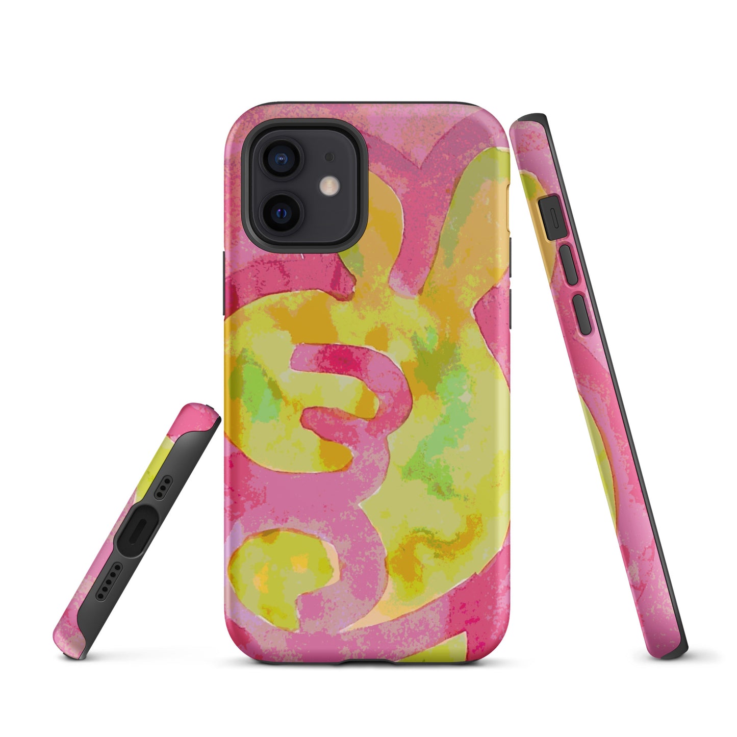 Hand Sign 3: Original Art iPhone Case