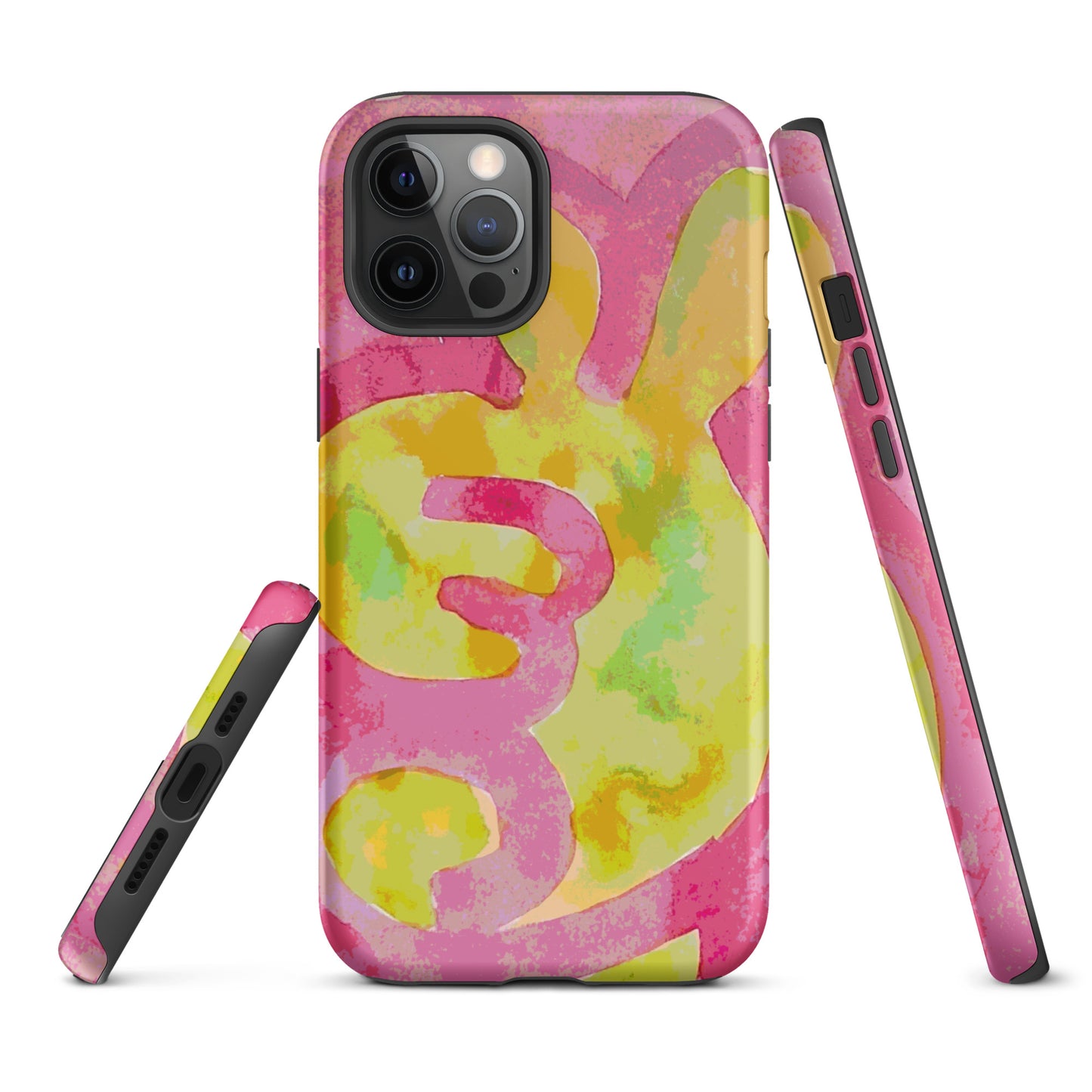 Hand Sign 3: Original Art iPhone Case