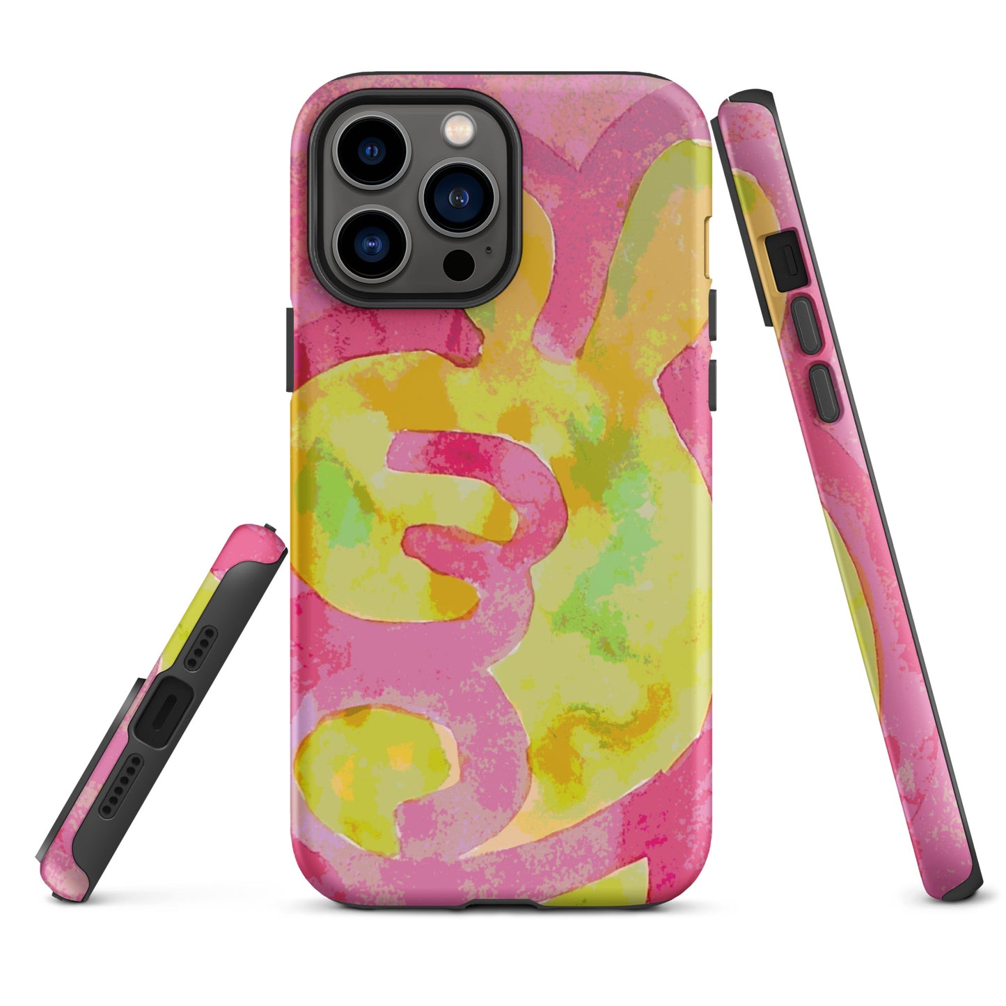 Hand Sign 3: Original Art iPhone Case