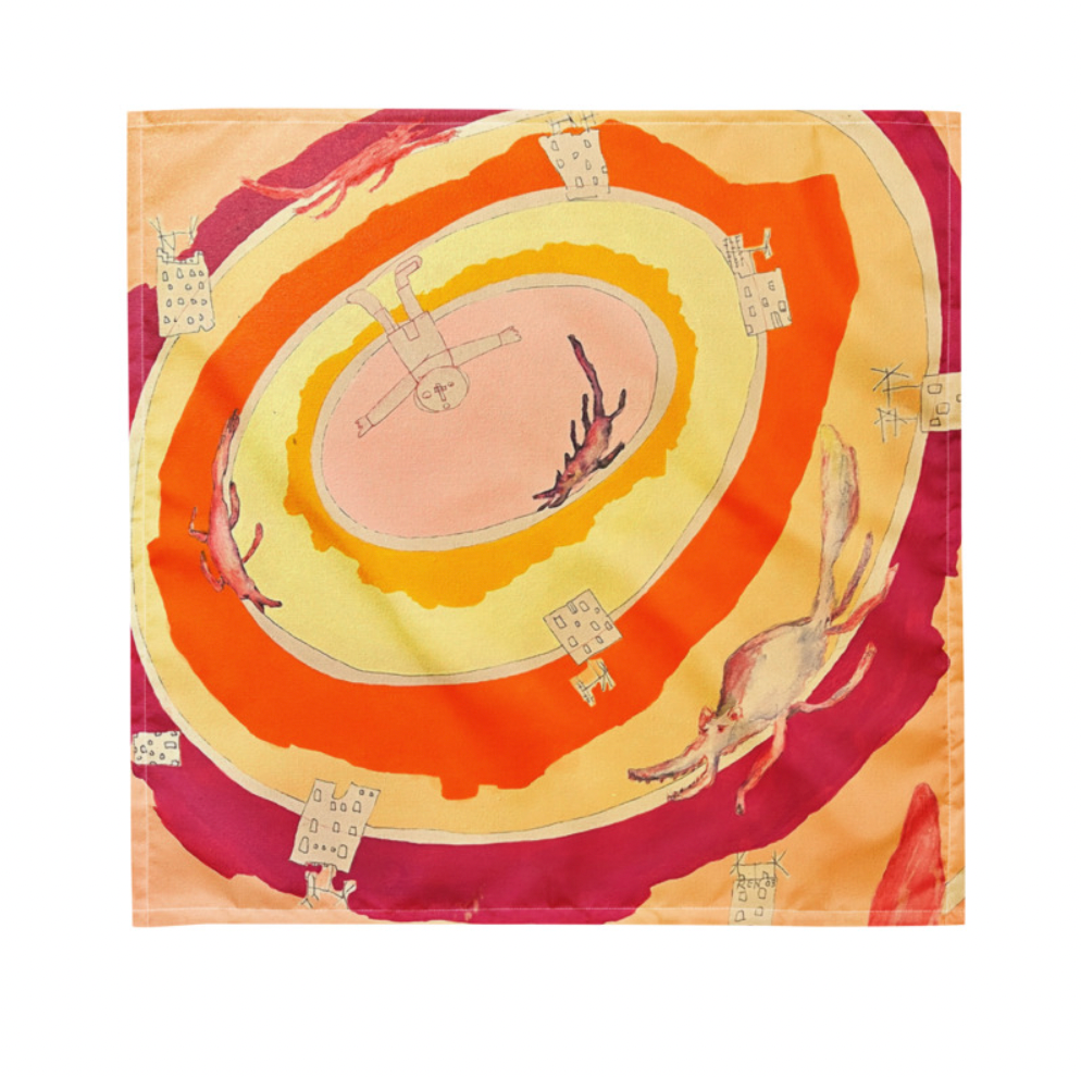 Premium Original Art Scarves