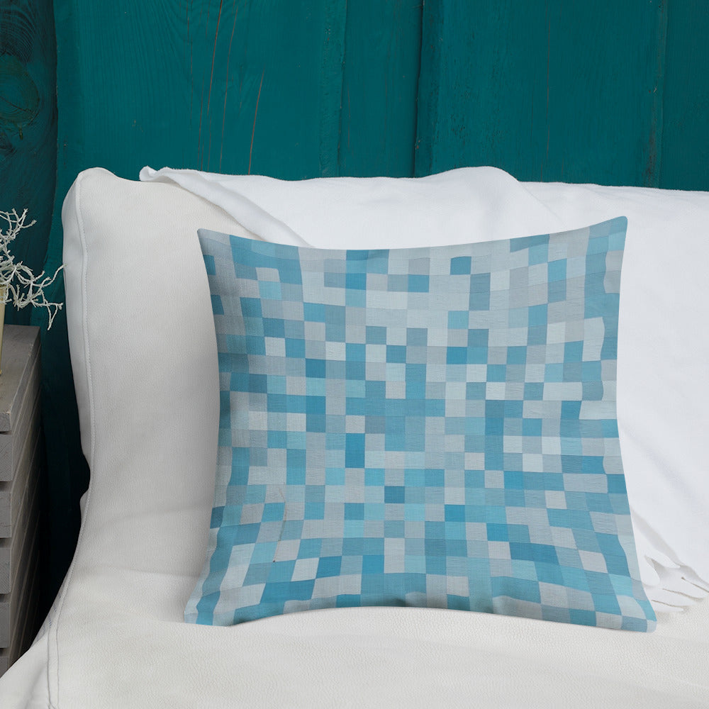 Pixel painting Premium Pillow