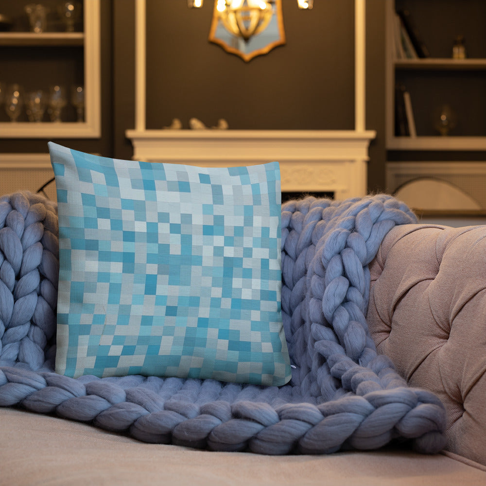 Pixel painting Premium Pillow