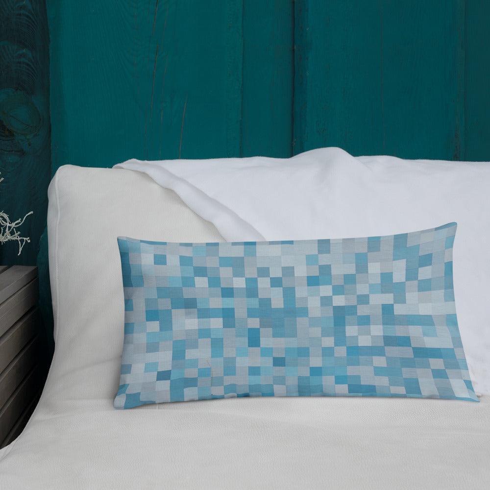 Pixel painting Premium Pillow