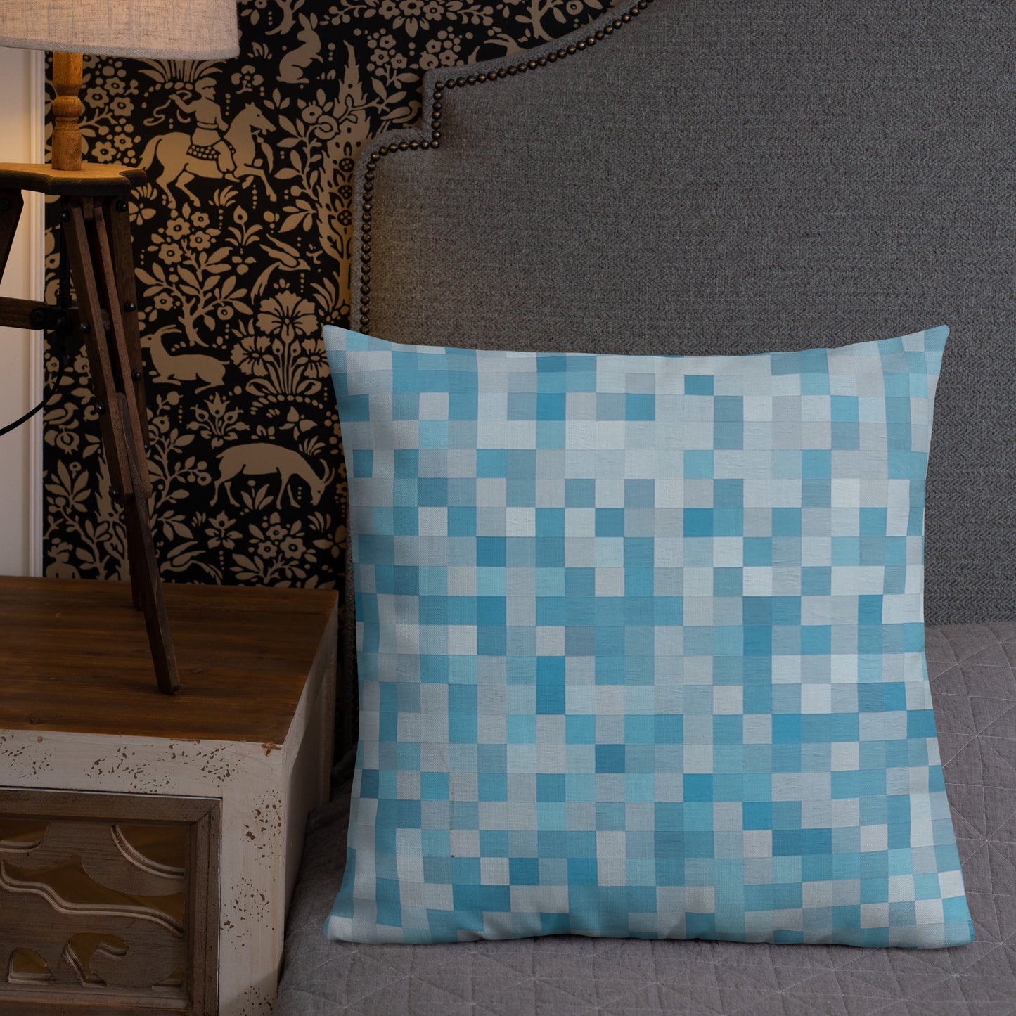 Pixel painting Premium Pillow