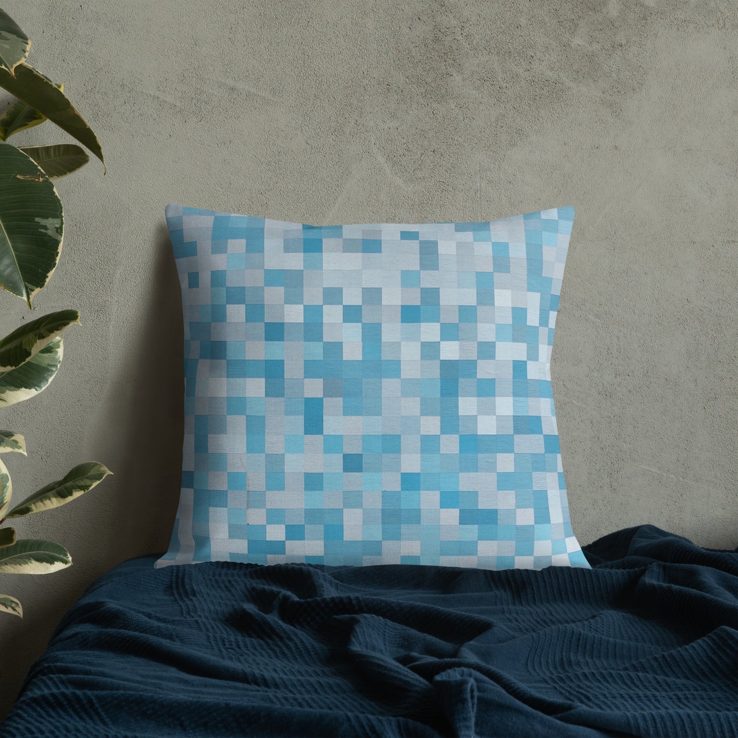 Pixel painting Premium Pillow