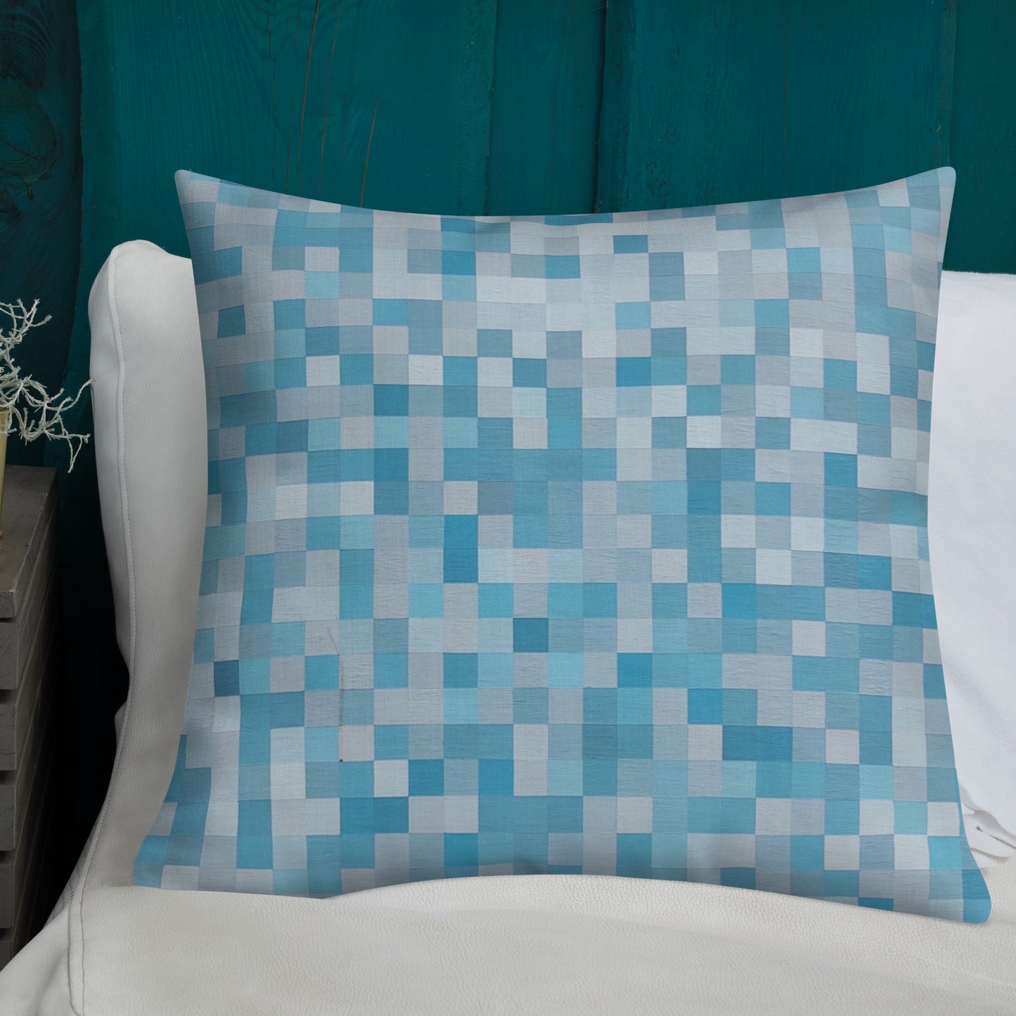 Pixel painting Premium Pillow