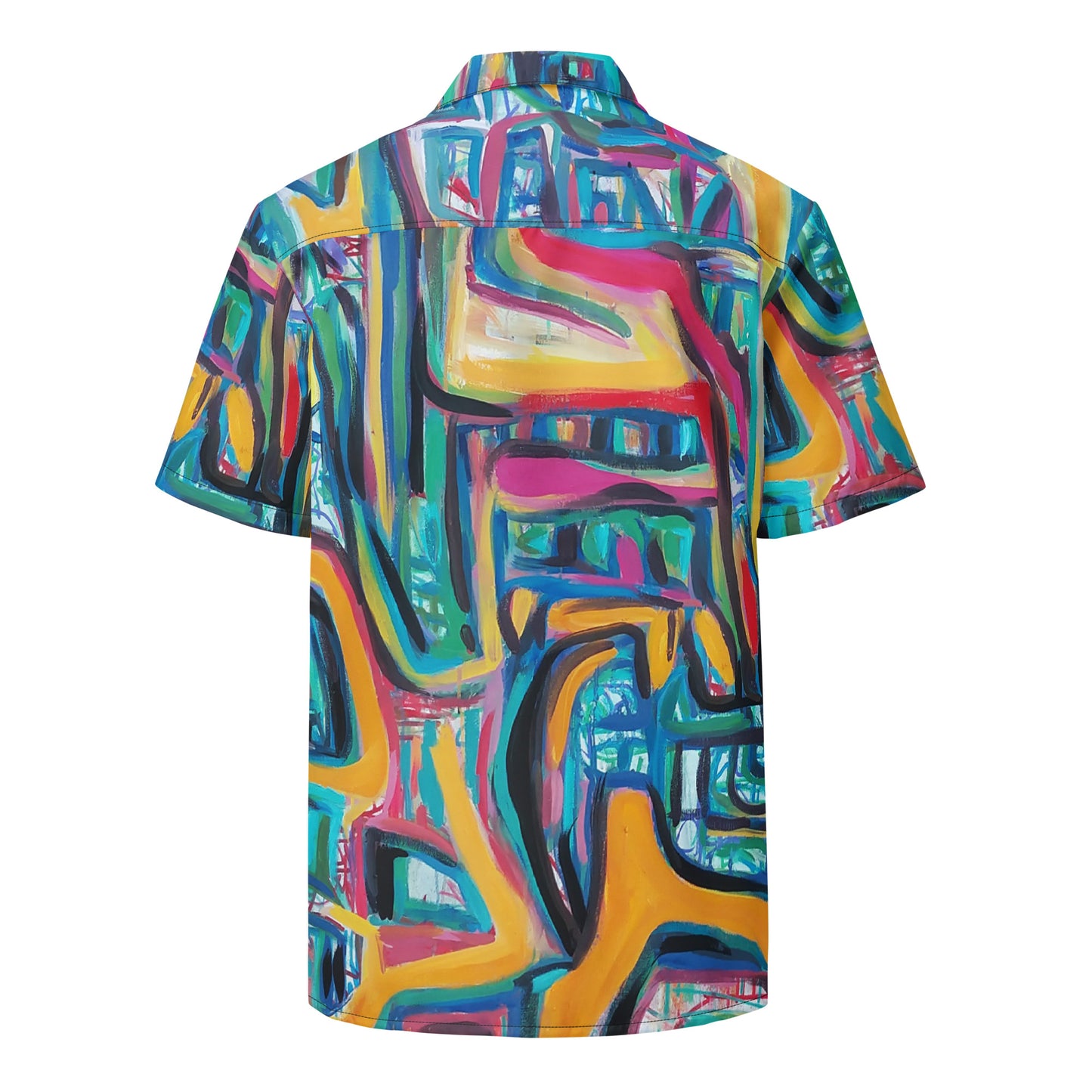 Counter Jungle, unisex button shirt