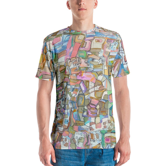 Urban Landscape: Men's Premium Original Art T-Shirt