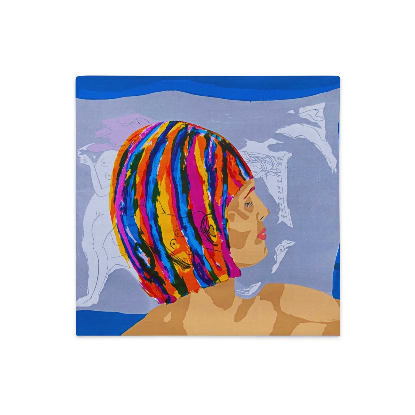 Queen on Queen: Premium Original Art Pillow Case